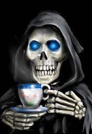 Death Hath No Mercy, but it makes a mean cup of tea